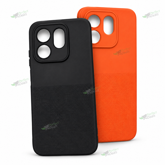Infinix Hot 50i Soft Silicone Back Cover – Lightweight Shock Resistant TPU Case with Raised Camera & Screen Edges