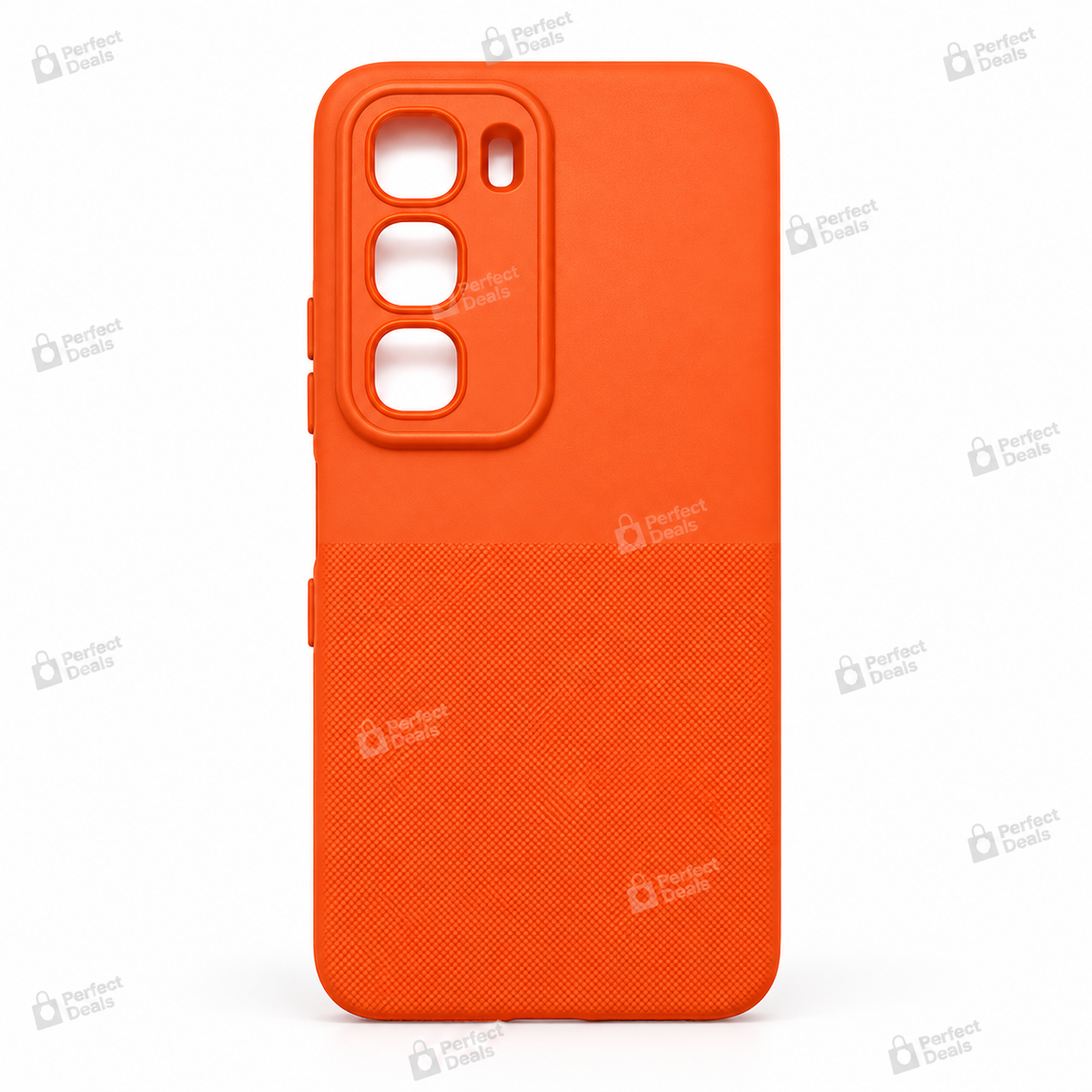 Infinix Hot 60 Shockproof Silicone Protective Case – Slim TPU Back Cover with Raised Camera and Anti-Slip Grip