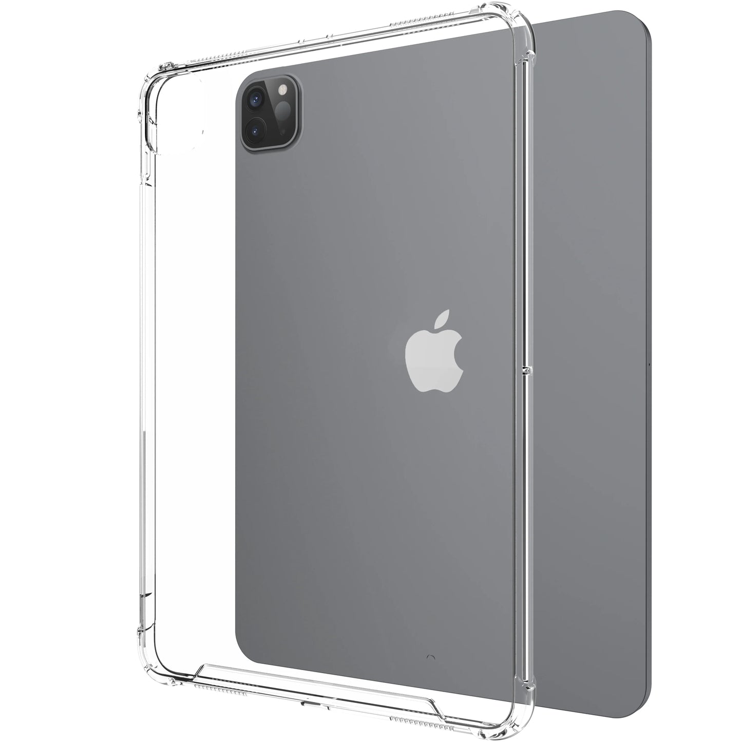 iPad 12.9" Size Clear Anti-Shock Case Heavy Duty Corner Protection Cover