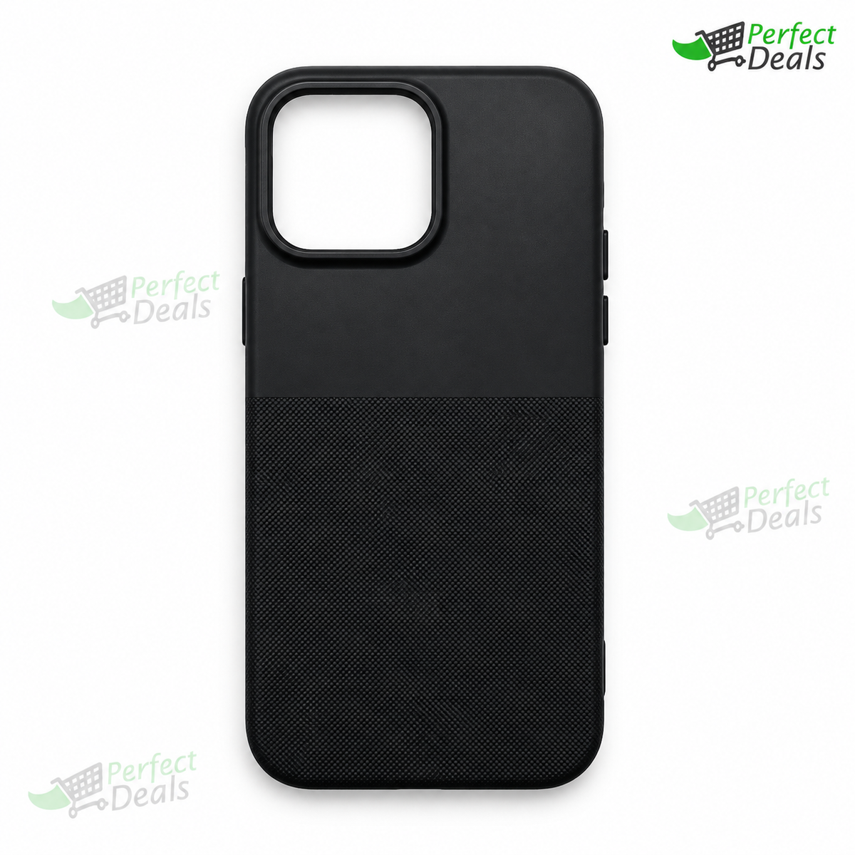 iPhone 14 Pro Max Shockproof Silicone Back Cover – Slim TPU Protective Phone Case with Anti-Slip Grip & Raised Edges