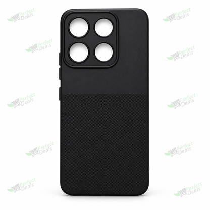 itel A60 Soft Silicone TPU Case – Slim Shockproof Protective Back Cover with Anti-Slip Grip & Raised Edges
