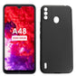 itel A48 Soft Silicone Black TPU Back Cover Case For itel A48