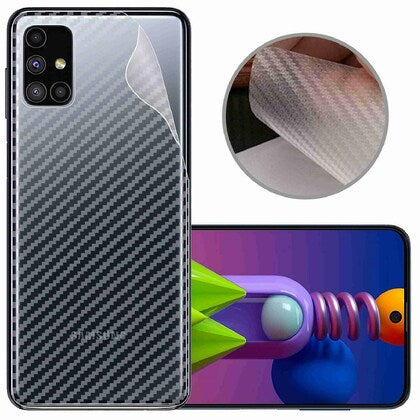 Carbon Back Sticker for Samsung
