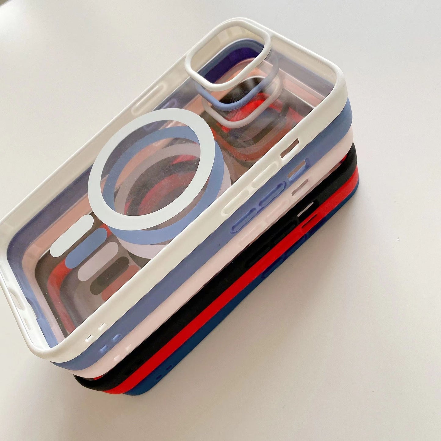 iPhone 15 Shockproof Matte Magsafe Case