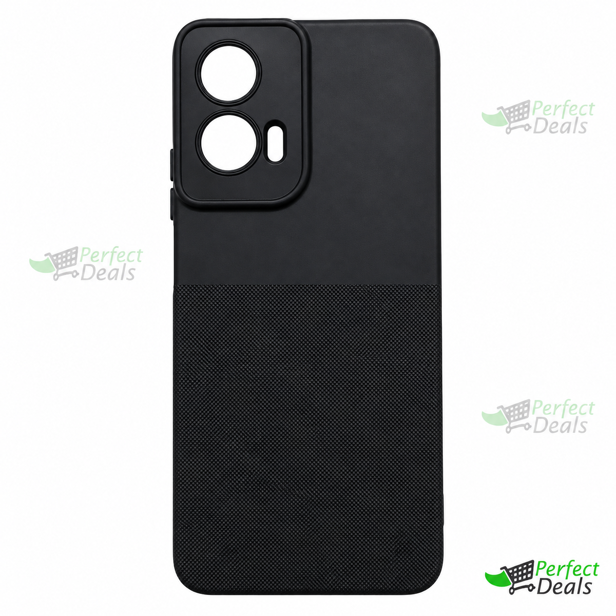 Motorola Moto G35 Slim Silicone Protective Cover – Shock Resistant TPU Back Case with Non-Slip Grip & Raised Edges