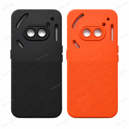 Nothing Phone 2A Soft Silicone Protective Case – Slim Shock Resistant TPU Back Cover with Raised Camera Guard