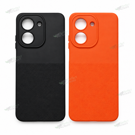 Redmi A5 Soft Silicone TPU Back Cover – Slim Shock Resistant Protective Case with Raised Camera and Screen Protection