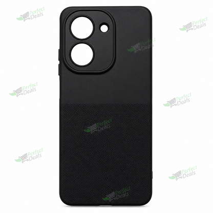 Redmi A5 Soft Silicone TPU Back Cover – Slim Shock Resistant Protective Case with Raised Camera and Screen Protection