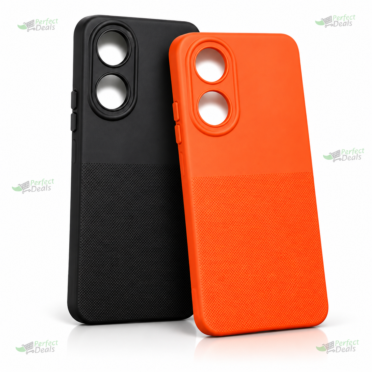 OPPO A58 Soft Silicone Protective Case – Lightweight Shockproof TPU Back Cover with Anti-Slip Grip