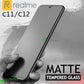 Matte Tempered Glass Screen Protector for Realme C12