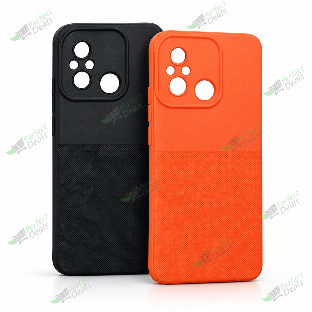 Redmi 12C Soft Silicone Protective Case – Slim Shockproof TPU Back Cover with Raised Screen and Camera Edges