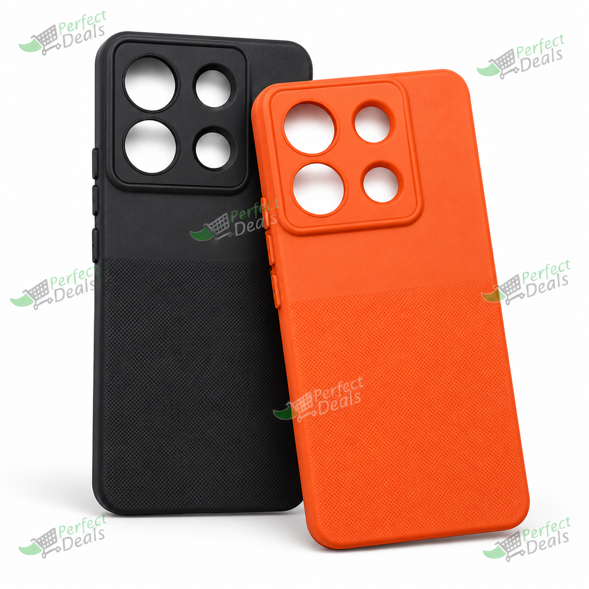 Redmi Note 13 Pro 5G Premium Silicone Back Cover – Slim Shockproof TPU Case with Raised Camera Protection