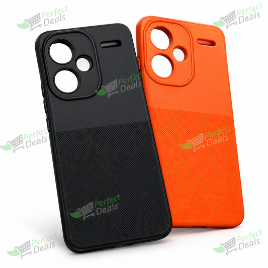 Redmi Note 13 Pro Plus Shockproof Silicone Case – Slim TPU Protective Back Cover with Raised Camera & Screen Guard