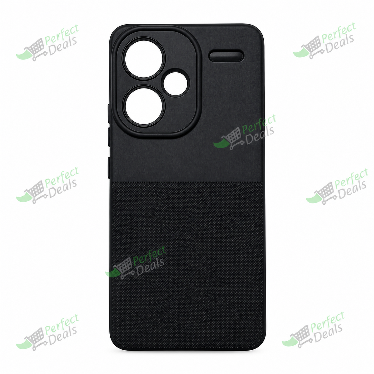 Redmi Note 13 Pro Plus Shockproof Silicone Case – Slim TPU Protective Back Cover with Raised Camera & Screen Guard
