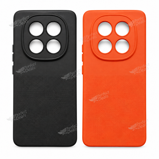 Redmi Note 14 Pro Slim Silicone Shockproof Case – Soft TPU Protective Back Cover with Raised Screen & Camera Guard