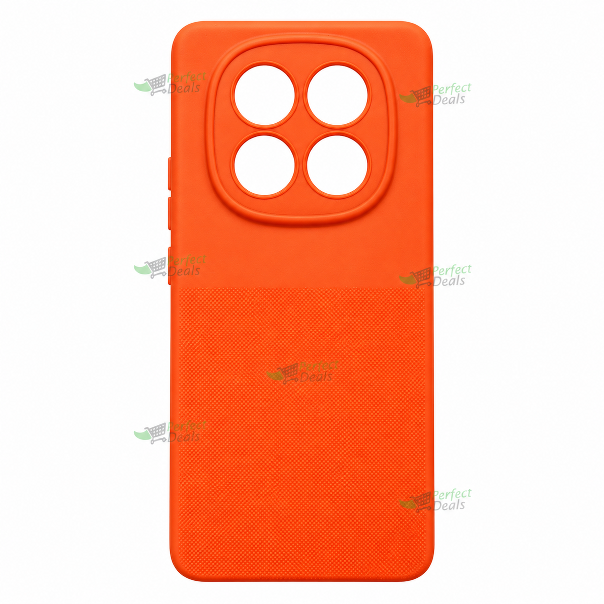 Redmi Note 14 Pro Slim Silicone Shockproof Case – Soft TPU Protective Back Cover with Raised Screen & Camera Guard