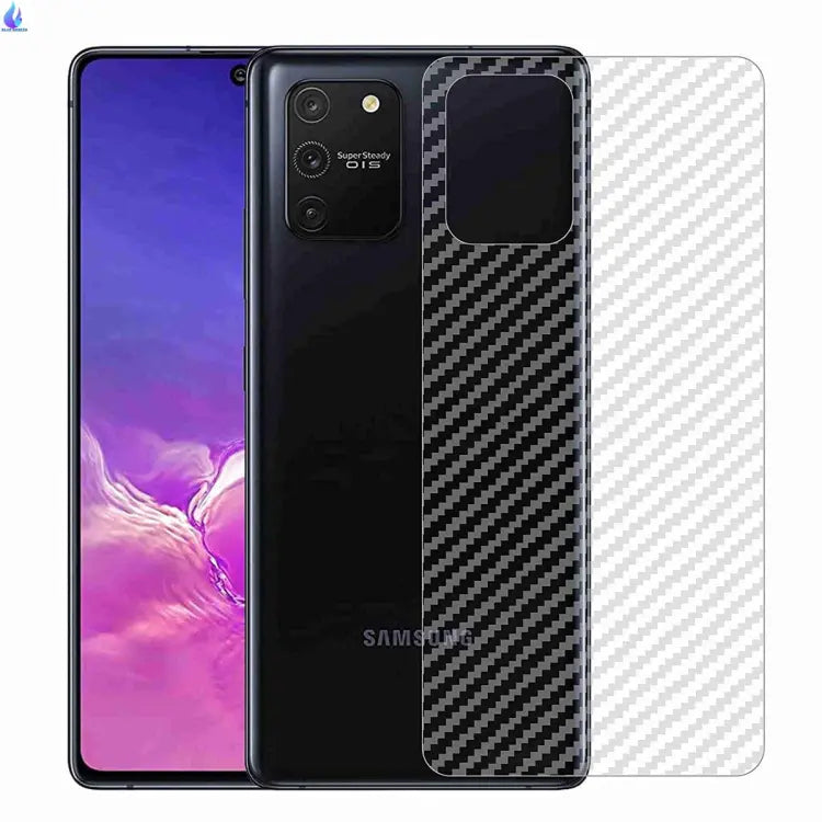 Carbon Back Sticker for Samsung Mobile