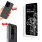 Pack of UV Glue Full Screen Protector Tempered Glass + Carbon Back Sticker and Camera Lens Protection for Samsung S20 Ultra