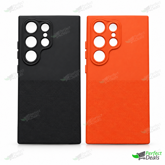 Samsung Galaxy S24 Ultra Soft TPU Protective Back Case – Slim Shockproof Silicone Cover with Non-Slip Grip