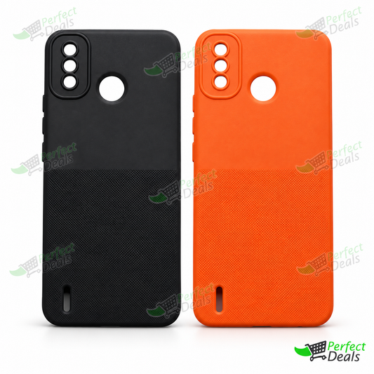 Tecno Spark Go 2020 Soft TPU Back Cover – Slim Shockproof Silicone Protective Case with Anti-Slip Grip