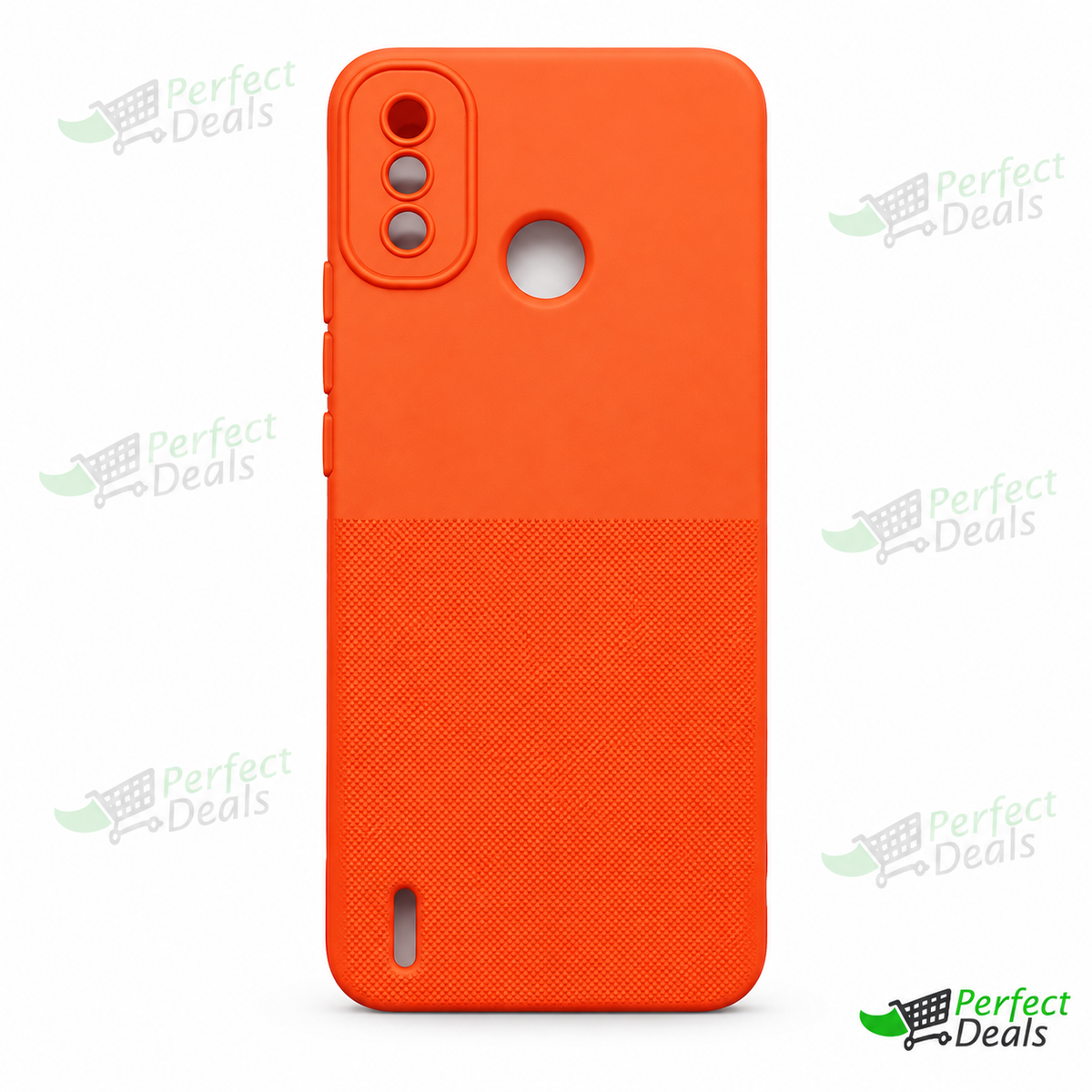 Tecno Spark Go 2020 Soft TPU Back Cover – Slim Shockproof Silicone Protective Case with Anti-Slip Grip
