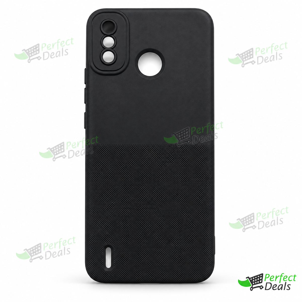 Tecno Spark Go 2020 Soft TPU Back Cover – Slim Shockproof Silicone Protective Case with Anti-Slip Grip