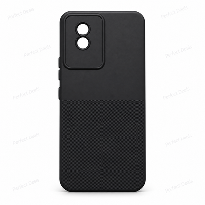 Vivo Y02 Slim Soft TPU Case – Shockproof Silicone Protective Back Cover with Raised Camera Guard
