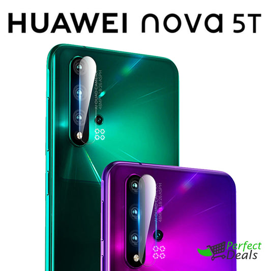 Camera Glass for Huawei Nova 5T Perfect Camera Protection Film Clear 9H Glass Mobile camera lens protector