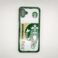 A04 Starbucks Series High Quality Perfect Cover Full Lens Protective Transparent TPU Case For Samsung A04