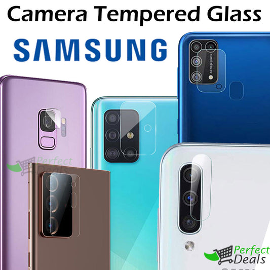 Camera Glass for Samsung Galaxy A21s Perfect Camera Protection Film Clear 9H Glass Mobile camera lens protector