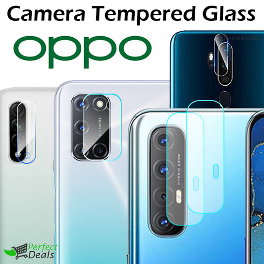 Camera Glass for OPPO A15 Perfect Camera Protection Film Clear 9H Glass Mobile camera lens protector