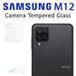 Camera Glass for Samsung Galaxy M12 Perfect Camera Protection Film Clear 9H Glass Mobile camera lens protector