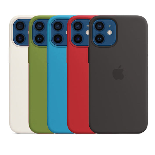 Silicone apple ASC Back cover for iPhone 12 Mini