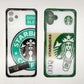 A04 Starbucks Series High Quality Perfect Cover Full Lens Protective Transparent TPU Case For Samsung A04