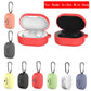 Soft Silicone Cases Redmi Mi tws redmi Airdots 2 Airdot S Wireless Bluetooth Soft TPU Cover For xiaomi redmi Airdots Protective Rubber Case Air dots 3 With Buckle