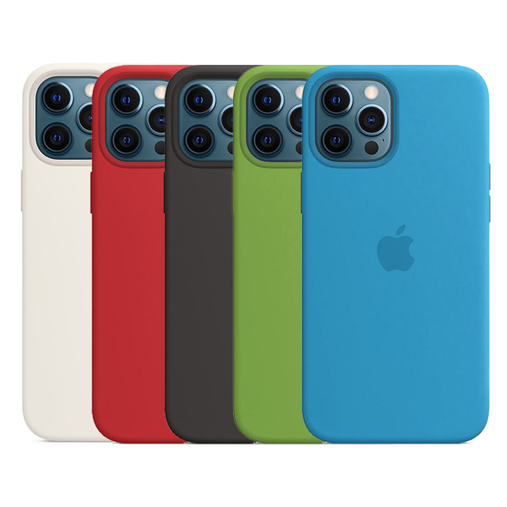 Silicone apple ASC Back cover for iPhone 12 Pro Max