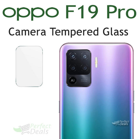 Camera Glass for OPPO F19 Pro Perfect Camera Protection Film Clear 9H Glass Mobile camera lens protector