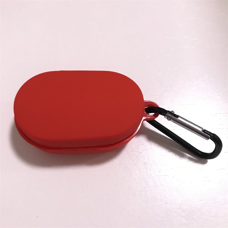 Soft Silicone Cases Redmi Mi tws redmi Airdots 2 Airdot S Wireless Bluetooth Soft TPU Cover For xiaomi redmi Airdots Protective Rubber Case Air dots 3 With Buckle