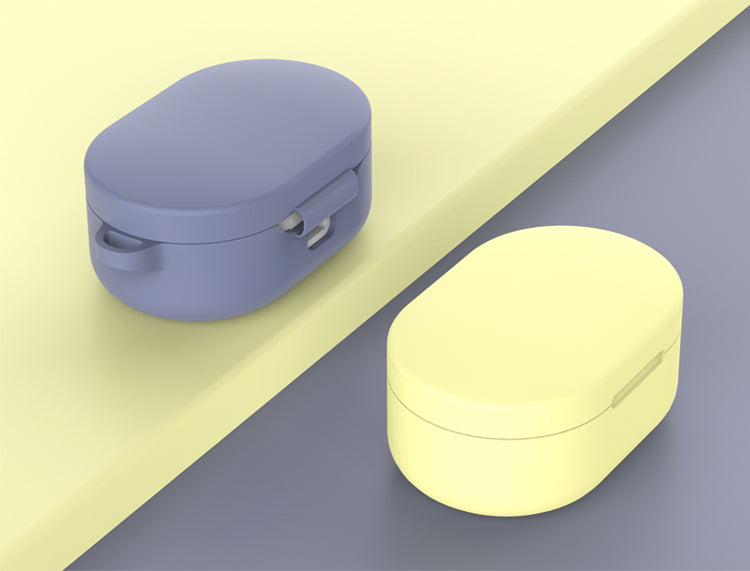 Soft Silicone Cases Redmi Mi tws redmi Airdots 2 Airdot S Wireless Bluetooth Soft TPU Cover For xiaomi redmi Airdots Protective Rubber Case Air dots 3 With Buckle