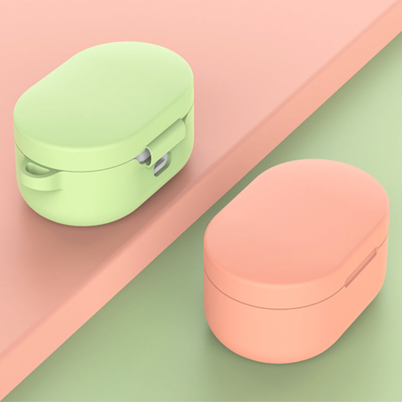 Soft Silicone Cases Redmi Mi tws redmi Airdots 2 Airdot S Wireless Bluetooth Soft TPU Cover For xiaomi redmi Airdots Protective Rubber Case Air dots 3 With Buckle