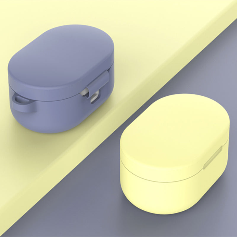 Soft Silicone Cases Redmi Mi tws redmi Airdots 2 Airdot S Wireless Bluetooth Soft TPU Cover For xiaomi redmi Airdots Protective Rubber Case Air dots 3 With Buckle