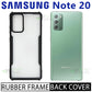 Back Cover for Samsung Galaxy Note 20 Soft Silicone TPU Case Extra Aly Outer Covering latest 2022 Design hardy edges Semi transparent cover bumper case For Samsung Galaxy Note 20