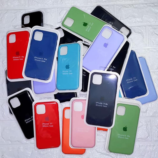 Silicone apple ASC Back cover for iPhone 11