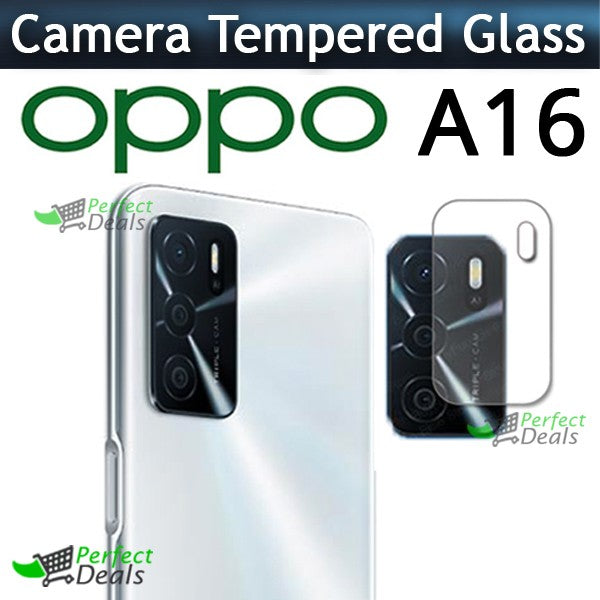 Camera Glass for OPPO A16 Perfect Camera Protection Film Clear 9H Glass Mobile camera lens protector
