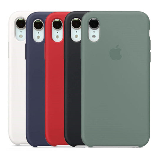 Silicone apple ASC Back cover for XR